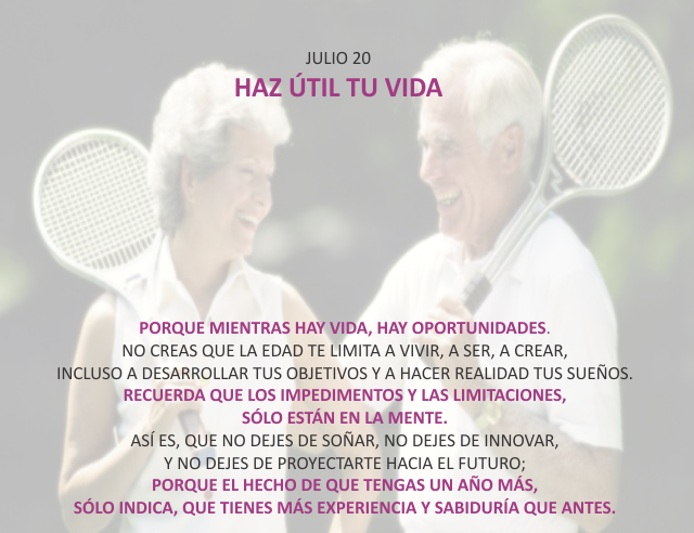Has útil tu vida